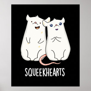 Affiche Squeekhearts Funny Souse Sweetheart Pun Dark BG