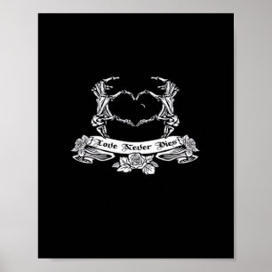 Affiche Squelette Conception manuelle