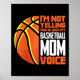 Affiche Squelette de femme Maman je ne crie pas c'est Sque