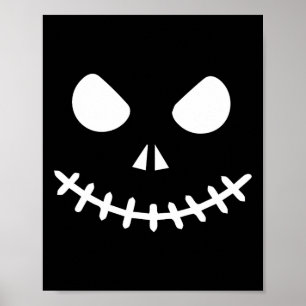 Affiche Squelette Halloween