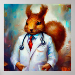 Affiche Squirrel Doctor