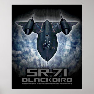 Affiche SR-71 Blackbird