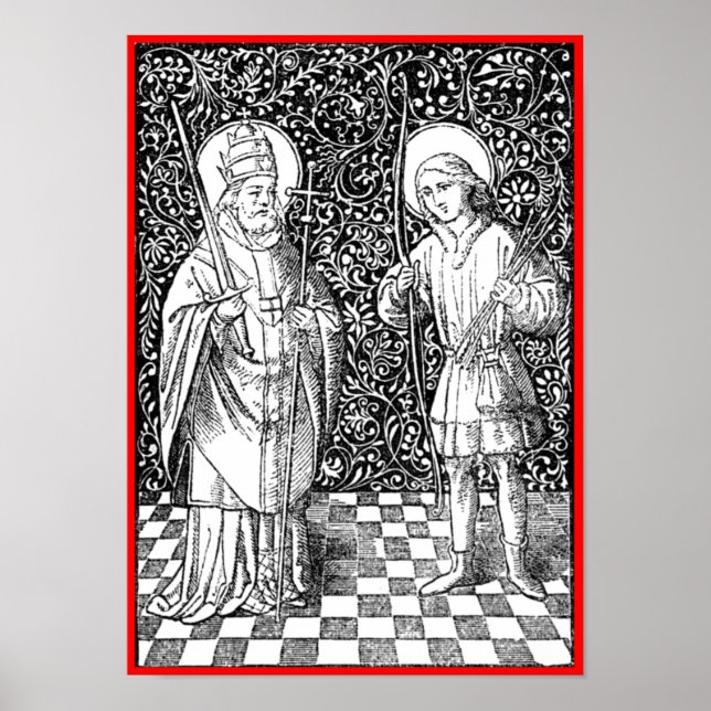 Affiche SS. Fabian & Sebastian (BG 01) (Devant)