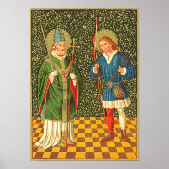 Affiche SS. Fabian & Sebastian (PA 01) (Devant)