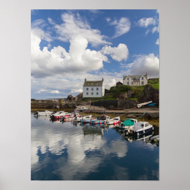 Affiche St Abbs, Écosse (Devant)