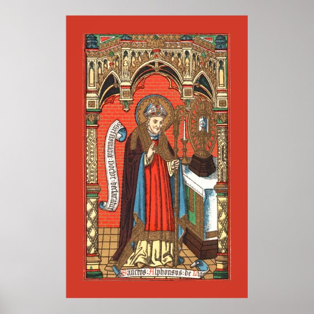 Affiche St. Alphonsus Liguori (SAU 039) (Devant)