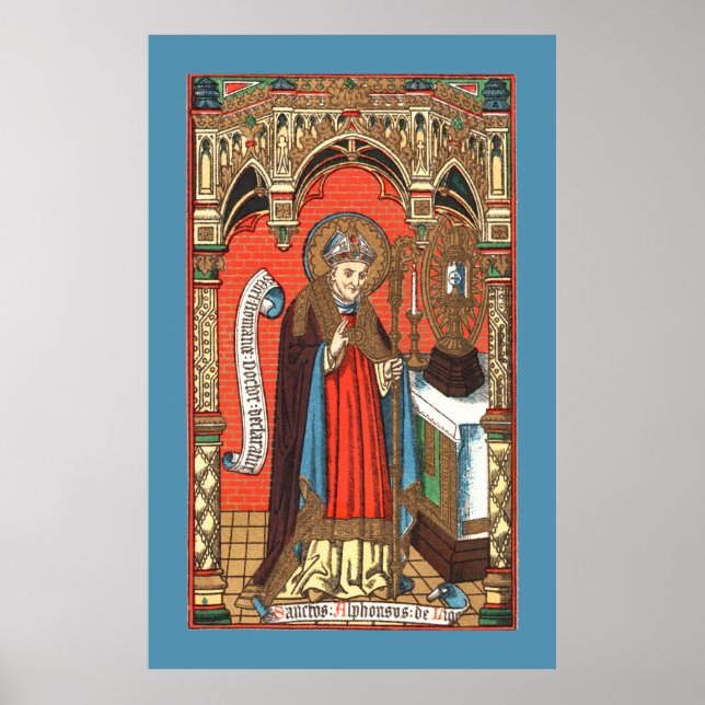 Affiche St. Alphonsus Liguori (SAU 039) (Devant)