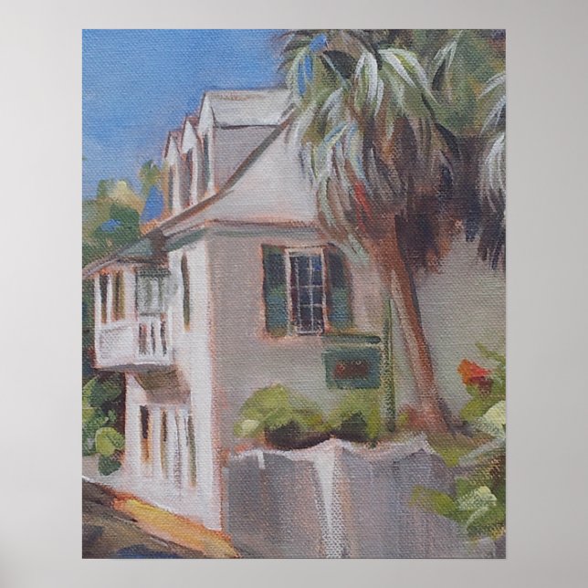 Affiche St Augustine Aviles Street Floride (Devant)