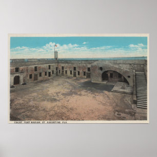 Affiche St. Augustine, Floride - Oeil de Ft. Mario