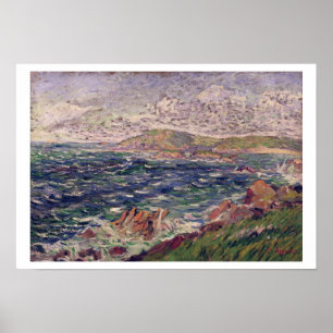 Affiche St Briac, 1885 (huile sur la toile)