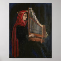 St. Cecilia à l'orgue