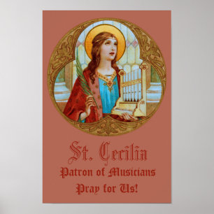 Affiche St. Cecilia de Rome (BK 003)