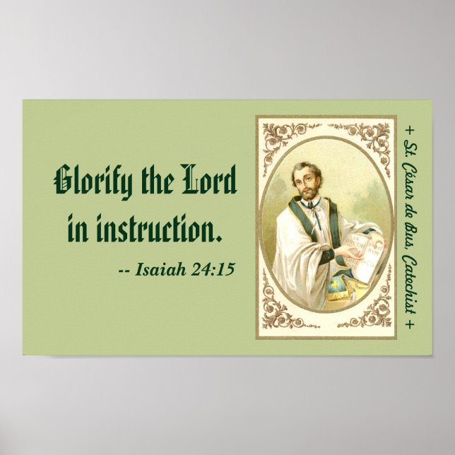 Affiche St. César de Bus (SLE 001) (Devant)