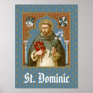 Affiche St. Dominic de Guzman (BK 011)