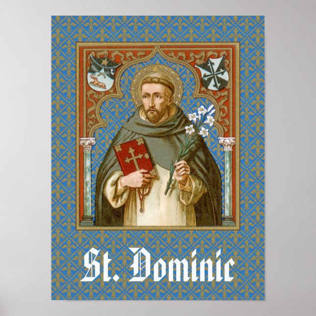 Affiche St. Dominic de Guzman (BK 011) (Devant)
