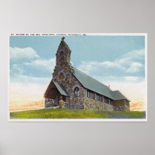 Affiche St église épiscopale de Peters-par-le-Mer