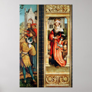 Affiche St Elizabeth de la Hongrie