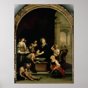 Affiche St Elizabeth de la Hongrie