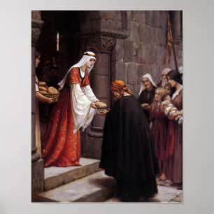 Affiche St Elizabeth de la Hongrie