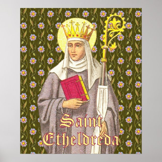 Affiche St. Etheldreda (Audrey) (P 003) (Devant)