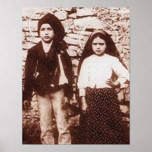 AFFICHE ST FRANCESCO ET ST JACINTA