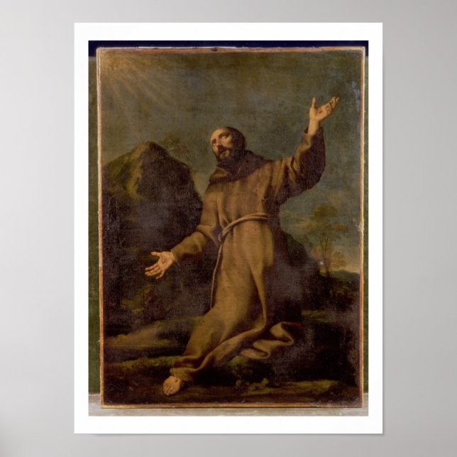 Affiche St. Francis Receiving the Stigmata (Devant)