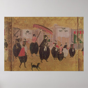 Affiche St. Francis Xavier et son entourage