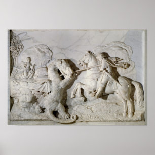 Affiche St George et le dragon, 1508
