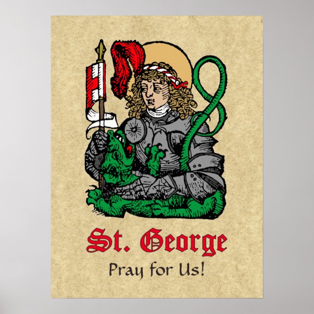 Affiche St. George et le Dragon (Nuremberg) (Devant)