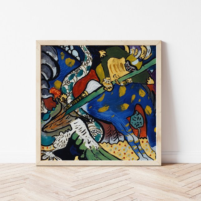 Affiche St. George I | Kandinsky (Créateur téléchargé)