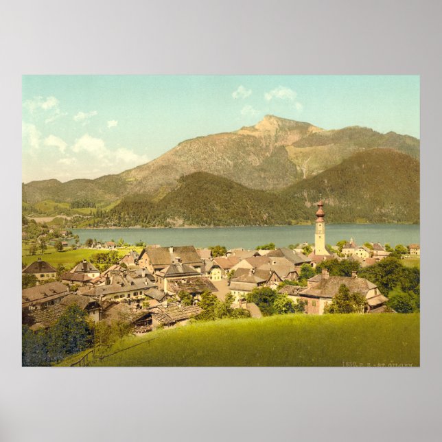 Affiche St Gilgen I en Autriche (Devant)
