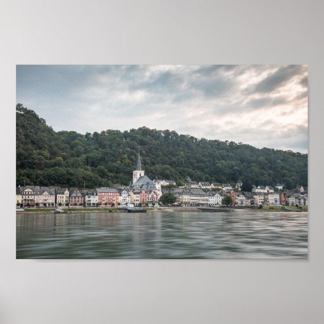 Affiche St. Goar am Rhein Deutschland (Devant)