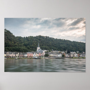 Affiche St. Goar am Rhein Deutschland