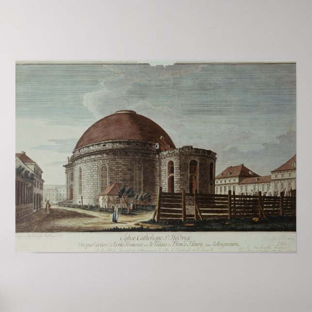 Affiche St. Hedwig, Cathédrale, Berlin (Devant)