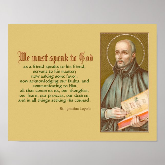 Affiche St. Ignatius Loyola (JM 27 ; Citation) (Devant)