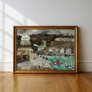 Affiche St. Ives, Cornouailles   Christopher Wood