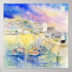 Affiche St Ives les Cornouailles R-U