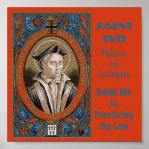 Affiche St. Ivo de Kermartin (M 005)