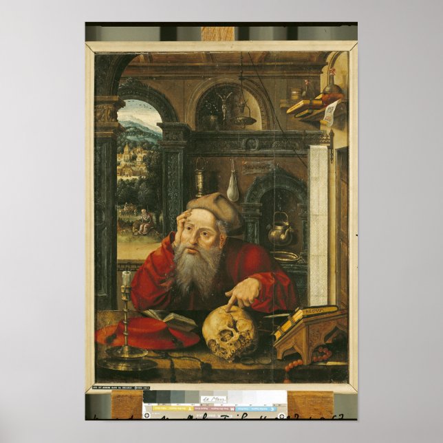 Affiche St. Jerome in his Study (Devant)