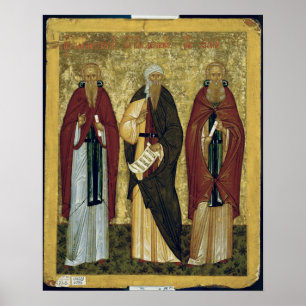 Affiche St. John Climacus Saint Jean de Damas