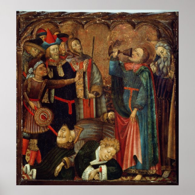 Affiche St. John the Evangelist Drinking (Devant)