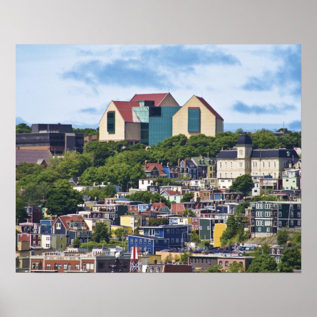 Affiche St. John's, Terre-Neuve, Canada, le 2 (Devant)