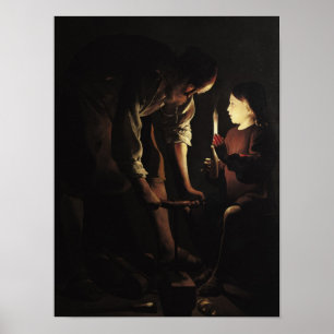 Affiche St. Joseph, the Carpenter, c.1640
