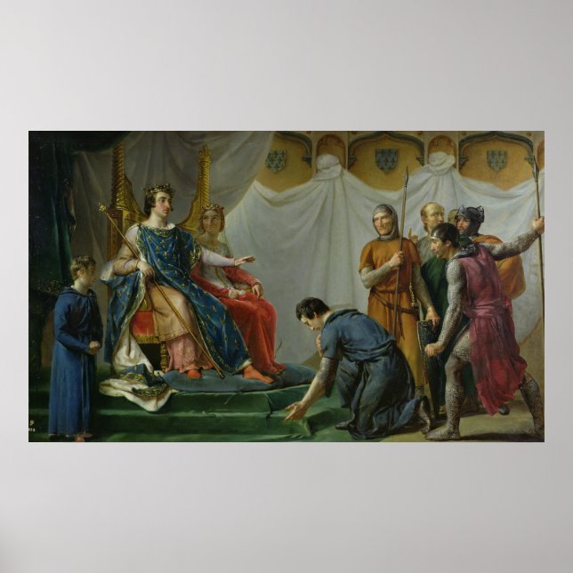 Affiche St. Louis Pardonning Mauclerc (Devant)