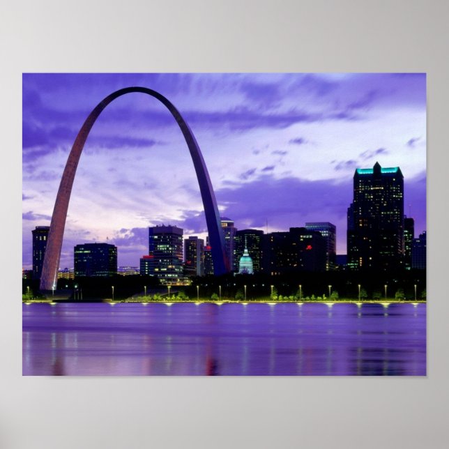 Affiche St. Louis Skyline (Devant)