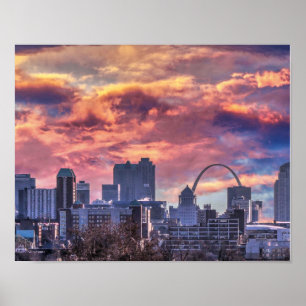 Affiche St. Louis Sunrise