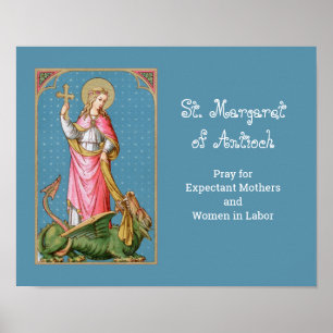 Affiche St. Margaret d'Antioche (SAU 038)