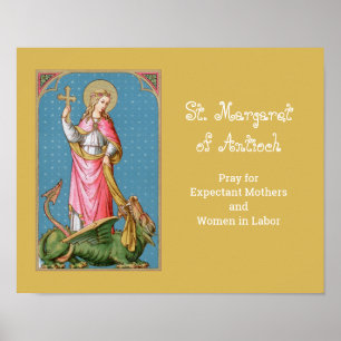 Affiche St. Margaret d'Antioche (SAU 038)