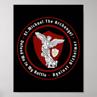 Affiche St. Michael l'Archange Aidez-moi contre Heimerhe
