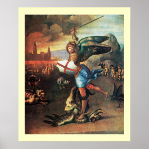 Affiche St MICHEL ET LE DRAGON